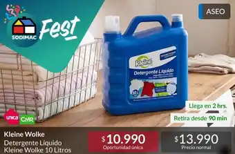 Detergente liquido klcine