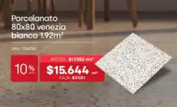 Imperial Porcelanato 80x80 venezia bianco oferta