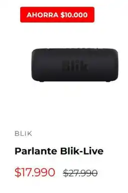 Multicentro Parlante blik-live oferta