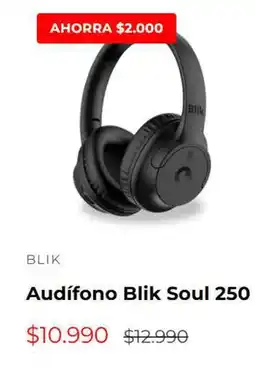 Multicentro Audifono blik soul 250 oferta