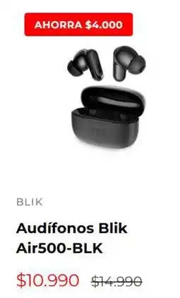 Multicentro Audifonos blik air500-blk oferta