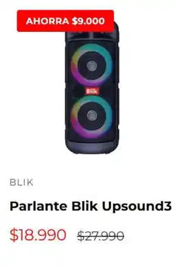 Multicentro Parlante blik upsound3 oferta