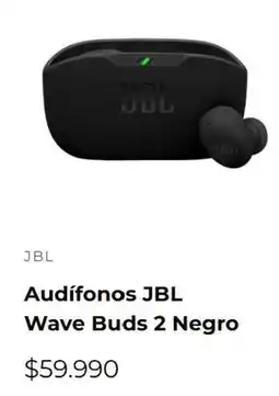 Multicentro Jbl - audifonos wave buds 2 negro oferta