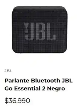 Multicentro Jbl - parlante bluetooth go essential 2 negro oferta