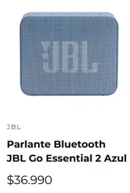 Multicentro Jbl - parlante bluetooth go essential 2 azul oferta