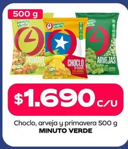 Tottus Minuto verde - choclo, arveja y primavera oferta