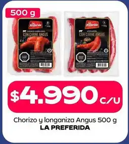 Tottus La preferida - chorizo y longaniza angus oferta