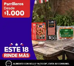 Super Bodega a Cuenta Pf - parrilleros oferta