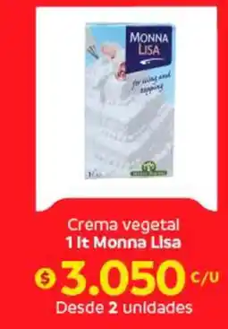 Central Mayorista Crema vegetal oferta