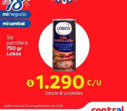 Central Mayorista Lobos - sal parrillera oferta