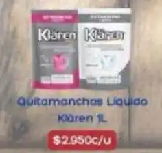 Supermercados Romanini Quitamanchas liquido oferta