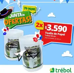 Supermercado El Trébol Trebol - toalla de papel oferta