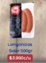 Supermercados Romanini Longanizas oferta