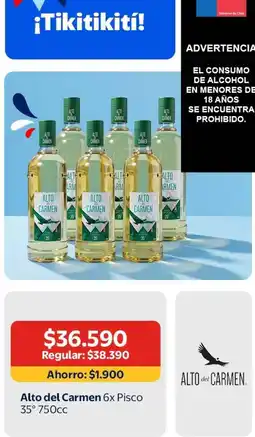 Lider Express Carmen - alto del oferta