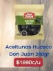 Supermercados Romanini Don juan - aceitunas oferta