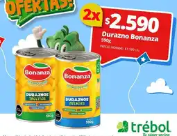 Supermercado El Trébol Bonanza - durazno oferta
