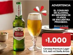 Super Bodega a Cuenta Stella artois - cerveza premium lager 5,0 oferta