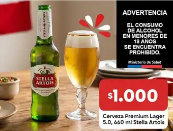 Stella artois - cerveza premium lager 5,0
