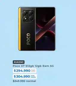 Paris Xiaomi - poco x7 512gb 12gb ram 5g oferta