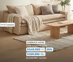 Paris Umbrale home sofa linq oferta