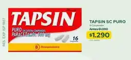 Cruz Verde Tapsin - sc puro oferta