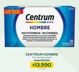 Cruz Verde Centrum - multivitaminico multimineral oferta