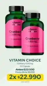 Cruz Verde 120 - vitamin choice oferta