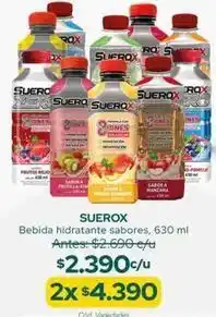 Cruz Verde Bebida hidratante sabores oferta