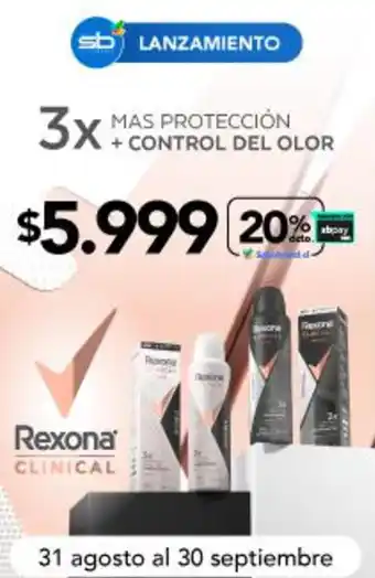 Rexona - mas proteccion + control del olor