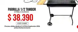 Dabed Parrilla 1/2 tambor oferta