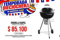 Dabed Parrilla rapel oferta