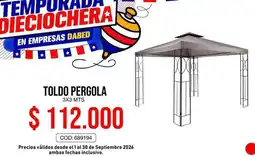 Dabed Mts - toldo pergola oferta