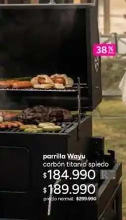 Ripley Parrilla wayu oferta