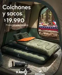 Falabella Klimber - colchones y sacos oferta