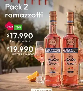 Ramazzotti - oportunidad unica
