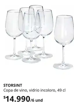 IKEA Copa de vino oferta