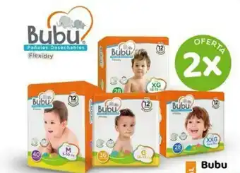 Cruz Verde Bubu Pañal Infantil 2xMx40, Gx36, XGx28 o XXGx28 oferta