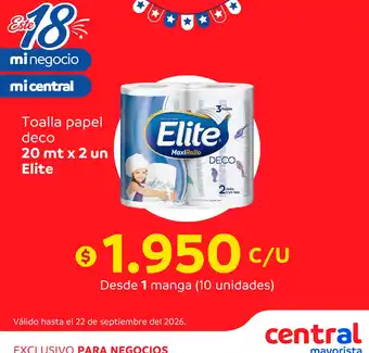 Toalla papel deco