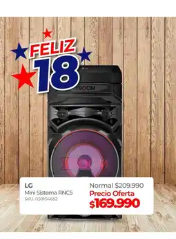Multicentro Lg - mini sistema rncs oferta