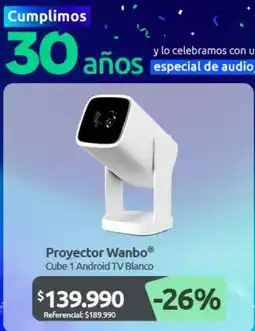 PC Factory Proyector wanbo oferta