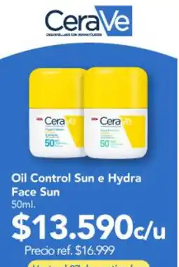 Salcobrand Cerave - oil control sun e hydra face sun oferta