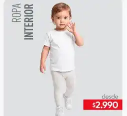Tricot Ropa interior oferta