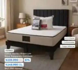 Paris Cama menta premium oferta