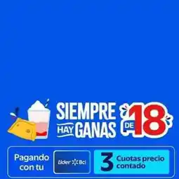 Lider Siempre hay ganas oferta