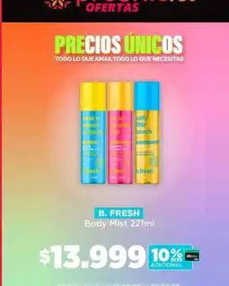 Preunic Body Mist oferta