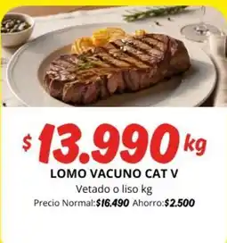 Mayorista 10 Cat - lomo vacuno v oferta