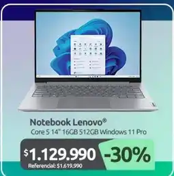 PC Factory Lenovo - notebook oferta