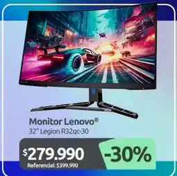PC Factory Lenovo - monitor oferta