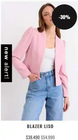 iO Blazer liso oferta