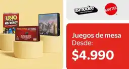 Lider Mattel - juegos de mesa oferta